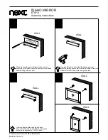 Предварительный просмотр 4 страницы Next IDAHO MIRROR 679714 Assembly Instructions