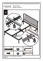 Предварительный просмотр 9 страницы Next IRVINE METAL KD BED SINGLE 889118 Assembly Instructions Manual