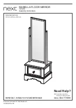 Next ISABELLA 747260 Assembly Instructions Manual preview