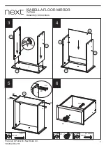 Предварительный просмотр 6 страницы Next ISABELLA 747260 Assembly Instructions Manual