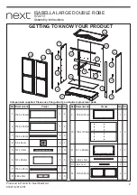 Preview for 3 page of Next ISABELLA 972213 Assembly Instructions Manual