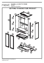 Предварительный просмотр 3 страницы Next ISABELLA GENTS ROBE 942322 Assembly Instructions Manual