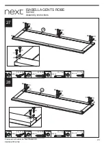 Предварительный просмотр 21 страницы Next ISABELLA GENTS ROBE 942322 Assembly Instructions Manual