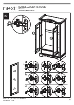 Предварительный просмотр 22 страницы Next ISABELLA GENTS ROBE 942322 Assembly Instructions Manual