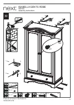 Предварительный просмотр 23 страницы Next ISABELLA GENTS ROBE 942322 Assembly Instructions Manual