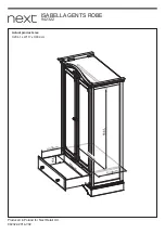 Предварительный просмотр 24 страницы Next ISABELLA GENTS ROBE 942322 Assembly Instructions Manual