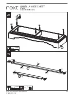 Предварительный просмотр 13 страницы Next ISABELLA WIDE CHEST Assembly Instructions Manual