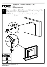 Preview for 10 page of Next JEFFERSON FIRE SURROUND Assembly Instructions Manual