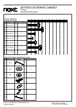 Preview for 6 page of Next JEFFERSON T10401 Assembly Instructions Manual