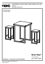 Предварительный просмотр 3 страницы Next JEFFERSON U08746 Assembly Instructions Manual