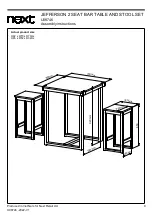 Предварительный просмотр 12 страницы Next JEFFERSON U08746 Assembly Instructions Manual