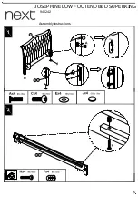 Предварительный просмотр 5 страницы Next JOSEPHINE 941242 Assembly Instructions Manual