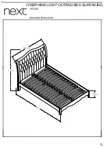 Предварительный просмотр 9 страницы Next JOSEPHINE 941242 Assembly Instructions Manual