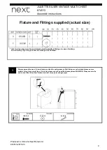 Preview for 4 page of Next JULIETTE 674513 Assembly Instructions