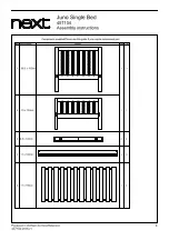 Preview for 4 page of Next Juno 457104 Assembly Instructions Manual