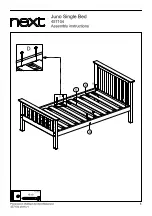 Preview for 8 page of Next Juno 457104 Assembly Instructions Manual