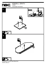 Preview for 5 page of Next KENDALL 103661 Assembly Instructions Manual