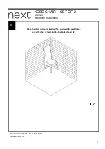 Предварительный просмотр 6 страницы Next KOBE 876223 Assembly Instructions Manual