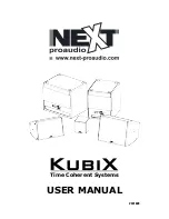 Next KUBIX User Manual предпросмотр