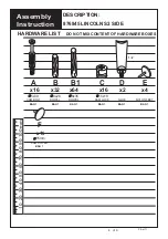 Preview for 4 page of Next Lincoln 876845 Assembly Instructions Manual