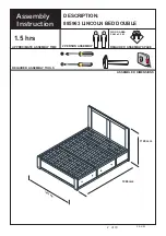 Предварительный просмотр 2 страницы Next LINCOLN BED DOUBLE 885963 Assembly Instructions Manual