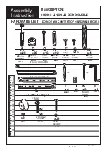 Предварительный просмотр 4 страницы Next LINCOLN BED DOUBLE 885963 Assembly Instructions Manual