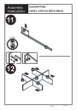 Предварительный просмотр 15 страницы Next LINCOLN BED DOUBLE 885963 Assembly Instructions Manual