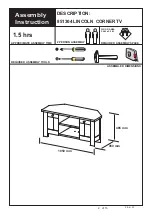 Preview for 2 page of Next LINCOLN CORNER TV 851304 Assembly Instructions Manual