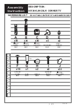 Preview for 4 page of Next LINCOLN CORNER TV 851304 Assembly Instructions Manual