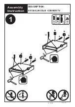 Preview for 8 page of Next LINCOLN CORNER TV 851304 Assembly Instructions Manual