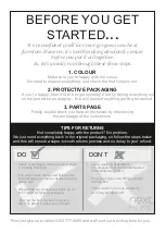 Preview for 1 page of Next LLOYD HALLWAY BENCH Assembly Instructions Manual