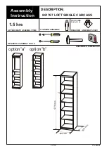 Preview for 2 page of Next LOFT 861767 Assembly Instructions Manual