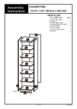 Preview for 3 page of Next LOFT 861767 Assembly Instructions Manual