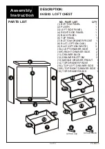 Предварительный просмотр 3 страницы Next LOFT 865283 Assembly Instructions Manual