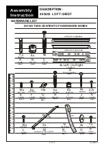 Предварительный просмотр 4 страницы Next LOFT 865283 Assembly Instructions Manual