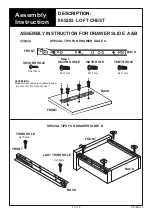 Предварительный просмотр 7 страницы Next LOFT 865283 Assembly Instructions Manual