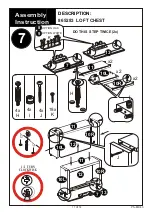 Предварительный просмотр 11 страницы Next LOFT 865283 Assembly Instructions Manual