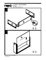 Предварительный просмотр 14 страницы Next Logan 127380 Assembly Instructions Manual