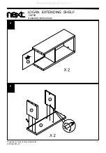 Preview for 8 page of Next LOGAN 138749 Assembly Instructions Manual