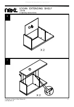 Preview for 9 page of Next LOGAN 138749 Assembly Instructions Manual