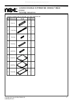 Предварительный просмотр 4 страницы Next LOGAN 610293 Assembly Instructions Manual