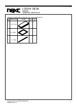 Предварительный просмотр 4 страницы Next LOGAN 846268 Assembly Instructions Manual