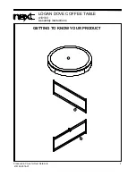 Preview for 3 page of Next LOGAN DOVE COFFEE TABLE Assembly Instructions Manual