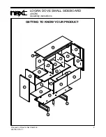 Preview for 3 page of Next LOGAN DOVE SMALL SIDEBOARD Assembly Instructions Manual