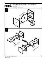 Preview for 8 page of Next LOGAN DOVE SMALL SIDEBOARD Assembly Instructions Manual