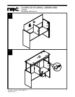 Preview for 10 page of Next LOGAN DOVE SMALL SIDEBOARD Assembly Instructions Manual