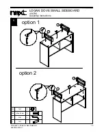 Preview for 11 page of Next LOGAN DOVE SMALL SIDEBOARD Assembly Instructions Manual