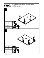 Preview for 15 page of Next LOGAN DOVE SMALL SIDEBOARD Assembly Instructions Manual