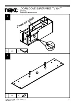 Preview for 9 page of Next LOGAN DOVE SUPER WIDE 405601 Assembly Instructions Manual