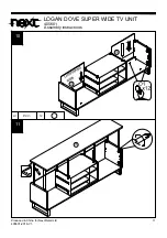 Preview for 12 page of Next LOGAN DOVE SUPER WIDE 405601 Assembly Instructions Manual